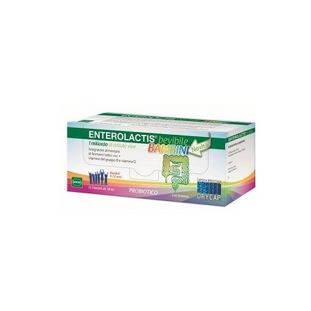 Enterolactis Bambini 12 Flaconcini Enterolactis Bambini 12 Flaconcini