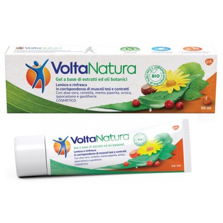 Voltanatura Gel lenitivo e rinfrescante per muscoli tesi e contratti 50 ml