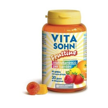 Vitasohn Junior Fruttine 60 Caramelle Vitasohn Junior Fruttine 60 Caramelle