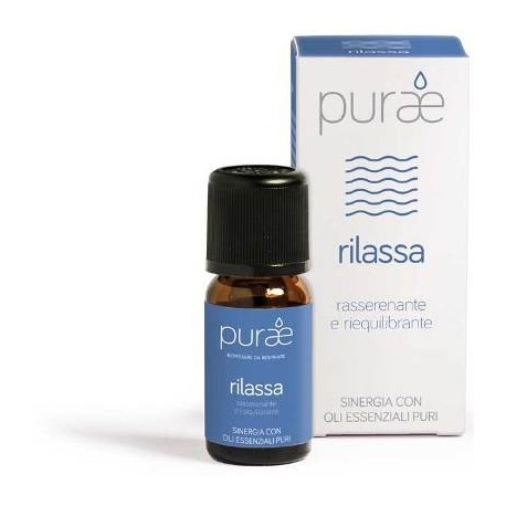 Purae Rilassa sinergia di oli essenziali per sonno e tranquillità 10 ml