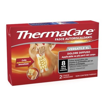 Thermacare Fascia Autoriscaldante Versatile XL 2 Pezzi Thermacare Fascia Autoriscaldante Versatile XL 2 Pezzi