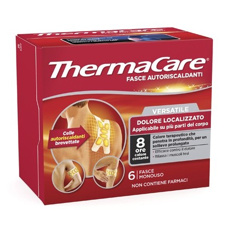 Thermacare Fascia Autoriscaldante Versatile 6 Pezzi