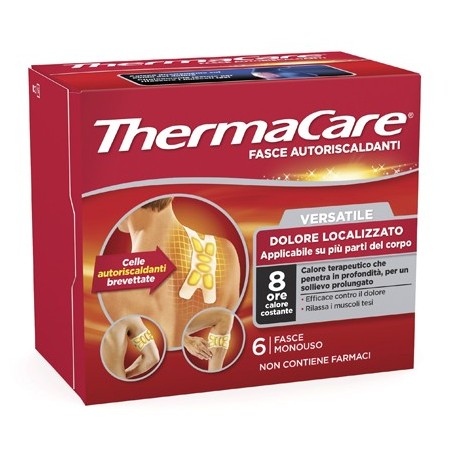 Thermacare Fascia Autoriscaldante Versatile 6 Pezzi Thermacare Fascia Autoriscaldante Versatile 6 Pezzi