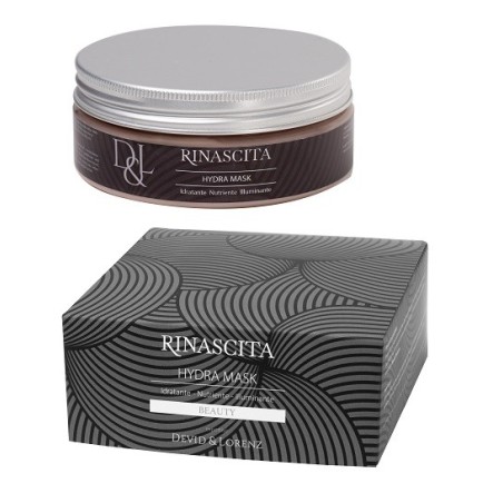 Devid & Lorenz Rinascita Beauty Hydra Mask maschera illuminante per capelli 200 ml Devid & Lorenz Rinascita Beauty Hydra Mask maschera illuminante per capelli 200 ml