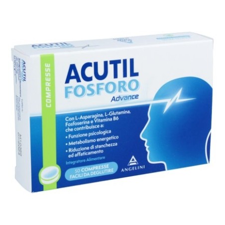 Acutil Fosforo Advance per Memoria e Attenzione 50 compresse Acutil Fosforo Advance per Memoria e Attenzione 50 compresse