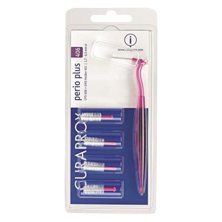 Curaprox Perio Plus 406 - 5 Scovolini + Supporto Curaprox Perio Plus 406 - 5 Scovolini + Supporto