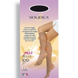 Solidea Gambaletto Miss Relax 100 Sheer Nero Tg. 2