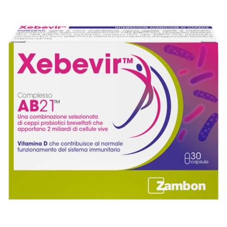 Xebevir Integratore Per il Sistema Immunitario 30 Capsule Xebevir Integratore Per il Sistema Immunitario 30 Capsule