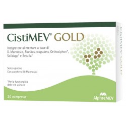 Cistimev Gold 30 compresse - Integratore per il benessere delle vie urinarie