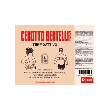 Bertelli Cerotto Medico Medio 16x12,5 cm Bertelli Cerotto Medico Medio 16x12,5 cm