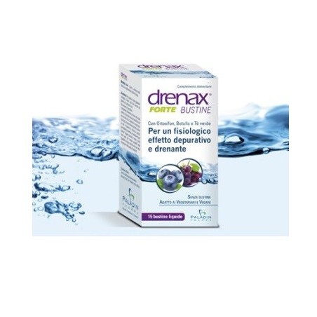 Drenax Forte Mirtillo e Uva 15 Bustine Drenax Forte Mirtillo e Uva 15 Bustine