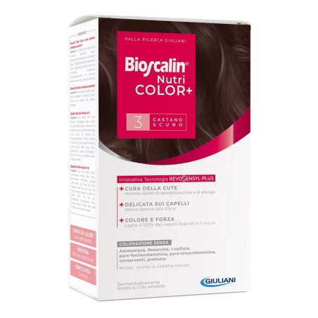 Bioscalin Nutricolor Plus - 3 Castano Scuro Bioscalin Nutricolor Plus - 3 Castano Scuro