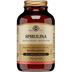 Solgar Spirulina 80 capsule