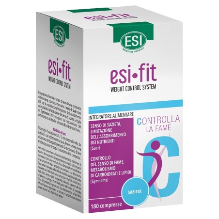 Esi Fit Controlla sazietà - Integratore per il controllo del peso 180 compresse Esi Fit Controlla sazietà - Integratore per il controllo del peso 180 compresse
