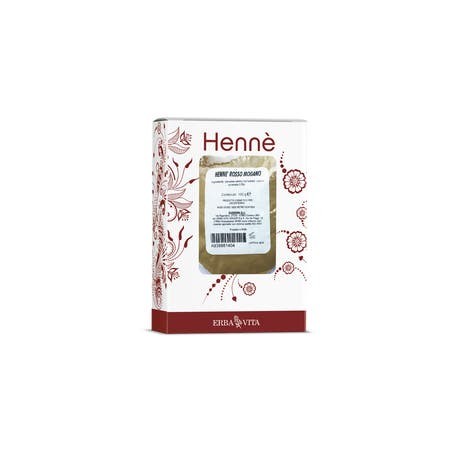 Erba Vita Henne Rosso Naturale colorazione per capelli 1 kg