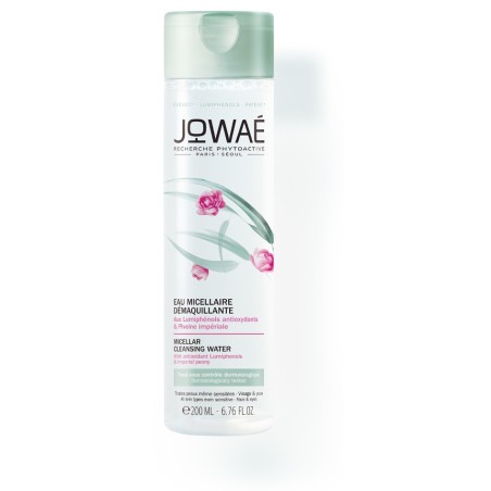 Jowaé Acqua micellare struccante viso e occhi fresca 94% naturale 200 ml Jowaé Acqua micellare struccante viso e occhi fresca 94% naturale 200 ml