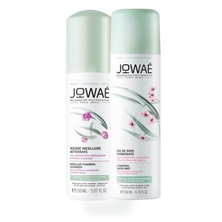 Jowaè Duo viso Mousse micellare struccante 150 ml + Acqua spray 200 ml Jowaè Duo viso Mousse micellare struccante 150 ml + Acqua spray 200 ml