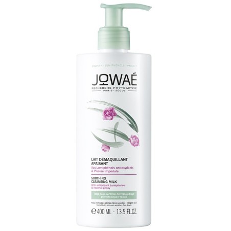 Jowaé Latte Struccante Lenitivo Viso e Occhi senza Risciacquo 400 ml Jowaé Latte Struccante Lenitivo Viso e Occhi senza Risciacquo 400 ml