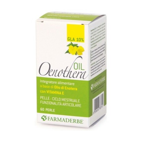 Pharmaderbe Oenothera Oil olio di enotera integratore antiossidante 60 perle Pharmaderbe Oenothera Oil olio di enotera integratore antiossidante 60 perle