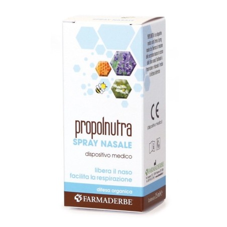 Farmaderbe Propolnutra spray nasale 20 ml Farmaderbe Propolnutra spray nasale 20 ml
