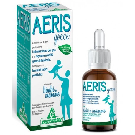 Specchiasol Aeris integratore contro gas intestinali per mamme e bambini 20 ml