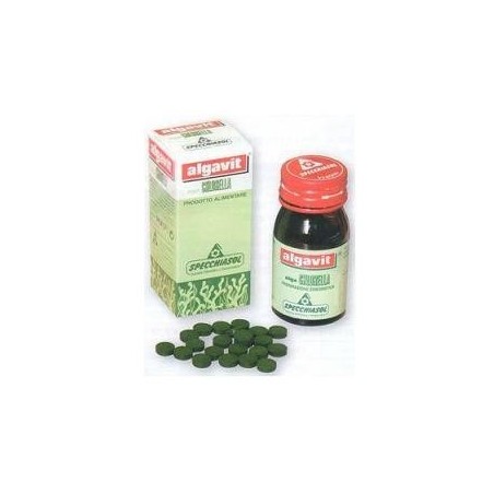 Specchiasol Algavit-Chlorella integratore naturale per sport e obesità 120 tavolette Specchiasol Algavit-Chlorella integratore naturale per sport e obesità 120 tavolette