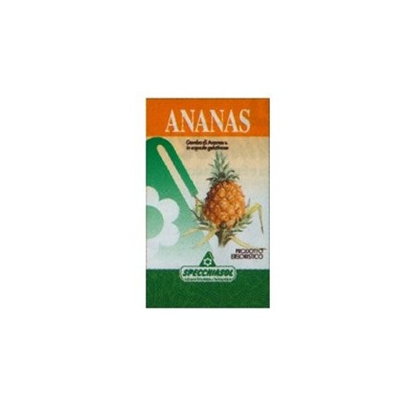 Specchiasol Le Erbe - Ananas integratore drenante naturale 80 capsule Specchiasol Le Erbe - Ananas integratore drenante naturale 80 capsule