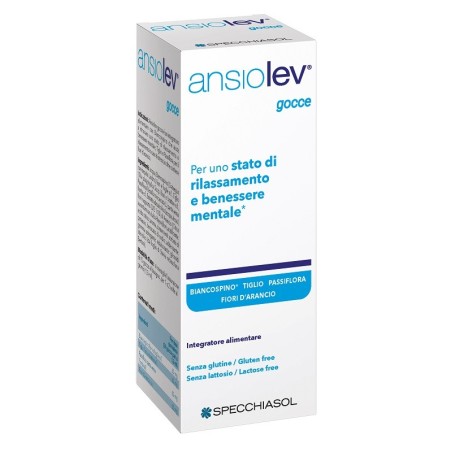 Specchiasol Ansiolev gocce per rilassamento e benessere mentale 20 ml Specchiasol Ansiolev gocce per rilassamento e benessere mentale 20 ml