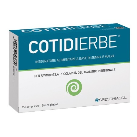 Specchiasol Cotidierbe integratore per il transito intestinale 45 compresse Specchiasol Cotidierbe integratore per il transito intestinale 45 compresse