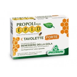 Specchiasol Epid C 20 tavolette per il benessere della gola con propoli