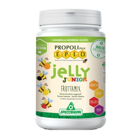 Specchiasol Propoli Plus EPID Gelees Jelly Junior Caramelle morbide fruttamix 150 g Specchiasol Propoli Plus EPID Gelees Jelly Junior Caramelle morbide fruttamix 150 g