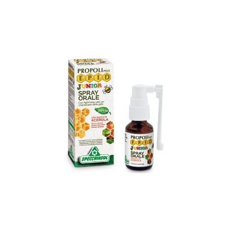 Specchiasol Propoli Plus Epid Junior Spray orosolubile per la gola dei bambini 15 ml Specchiasol Propoli Plus Epid Junior Spray orosolubile per la gola dei bambini 15 ml