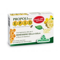 Specchiasol Epid Propoli Plus 20 compresse per la gola gusto miele e limone