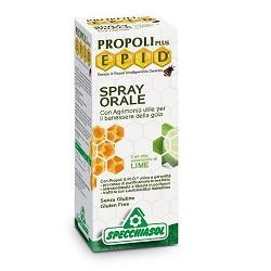 Specchiasol Propoli Plus Epid Spray orale gusto lime per la gola 15 ml