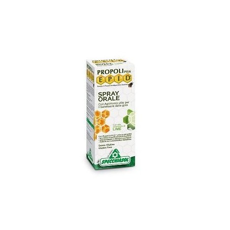Specchiasol Propoli Plus Epid Spray orale gusto lime per la gola 15 ml Specchiasol Propoli Plus Epid Spray orale gusto lime per la gola 15 ml