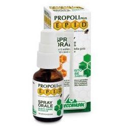 Specchiasol Propoli Plus Epid Spray orale gusto erbe balsamiche per gola e voce 15 ml