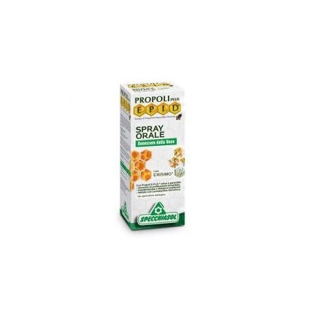Specchiasol Propoli Epid Spray orale con erisimo per perdita della voce 15 ml Specchiasol Propoli Epid Spray orale con erisimo per perdita della voce 15 ml