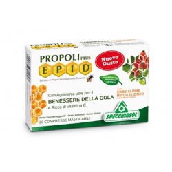 Specchiasol Propoli Plus Epid 20 compresse con zinco per il benessere della gola