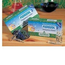 Specchiasol Fisiosol 2 20 Fiale di Manganese-Rame