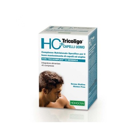 Specchiasol Homocrin HC+ Tricoligo integratore per alopecia dell'uomo 40 compresse Specchiasol Homocrin HC+ Tricoligo integratore per alopecia dell'uomo 40 compresse