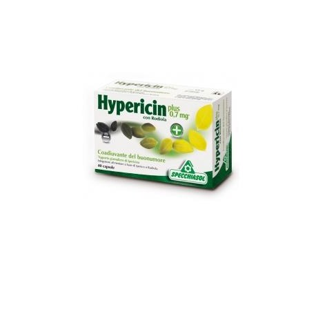 Specchiasol Hypericin Plus integratore per tono dell'umore 40 capsule