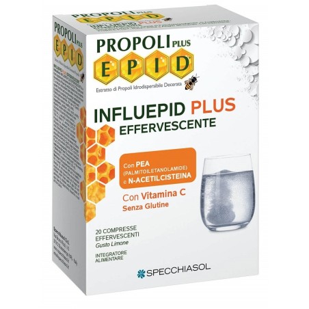 Specchiasol Influepid Plus Effervescente 20 compresse per sistema immunitario Specchiasol Influepid Plus Effervescente 20 compresse per sistema immunitario