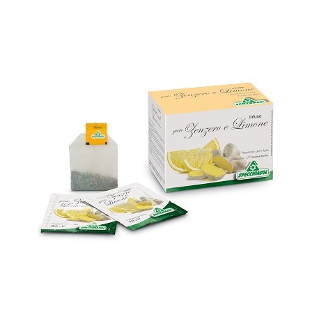 Specchiasol Infuso gusto Zenzero e Limone 20 filtri