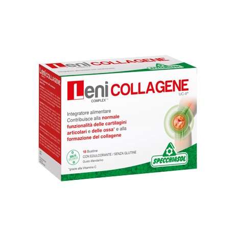 Specchiasol Leni Complex Collagene integratore per ossa e cartilagine 18 bustine