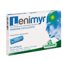 Specchiasol Lenimyr con zenzero per tensione localizzata 10 capsule