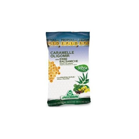 Specchiasol Oligomir Caramelle con erbe balsamiche per il benessere della gola 62,7 g Specchiasol Oligomir Caramelle con erbe balsamiche per il benessere della gola 62,7 g