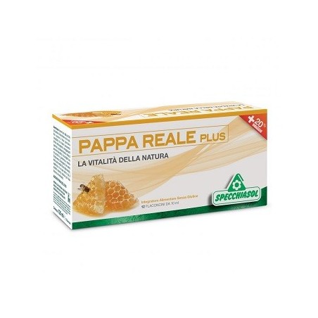 Specchiasol Pappa Reale Plus 12 flaconcini Specchiasol Pappa Reale Plus 12 flaconcini