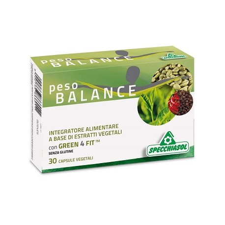 Specchiasol Peso Balance 30 capsule - Integratore per stimolare il metabolismo