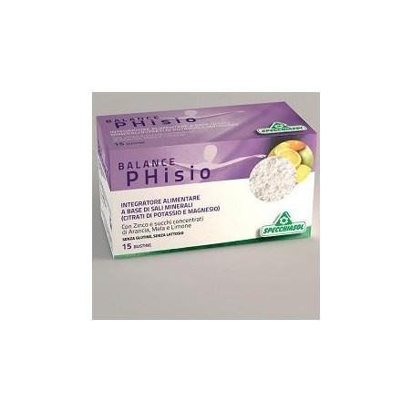 Specchiasol Phisio Balance 15 bustine - Integratore di sali minerali Specchiasol Phisio Balance 15 bustine - Integratore di sali minerali