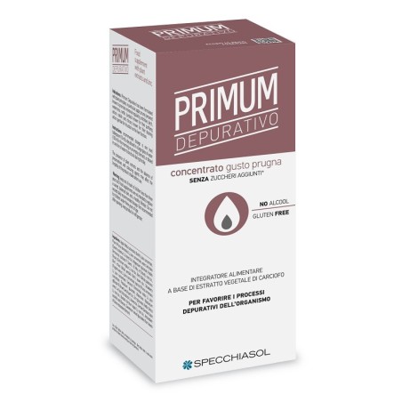 Specchiasol Primum integratore depurativo alla prugna 250 ml Specchiasol Primum integratore depurativo alla prugna 250 ml